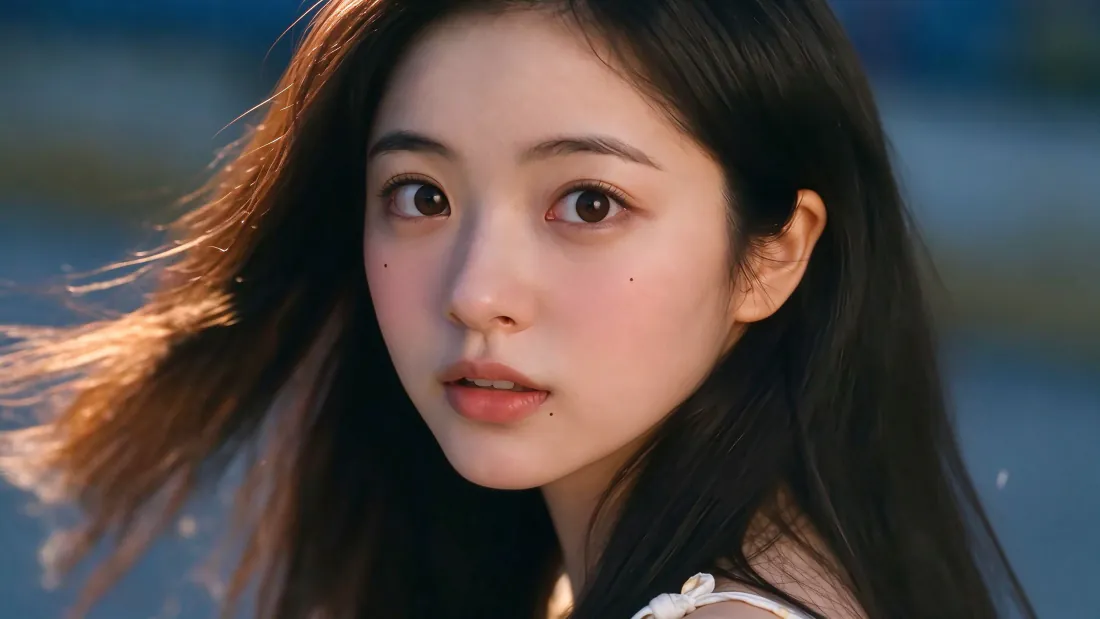 3k林一一壁纸|黑长发少女特写背景图片 - 清新治愈「哲风壁纸」 3k林一一壁纸|黑长发少女特写背景图片 - 清新治愈「哲风壁纸」