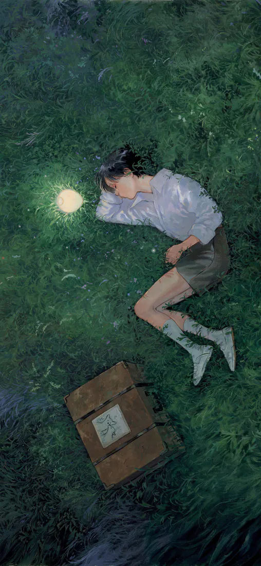 日系童话手机壁纸|草地熟睡少女背景图片 - 静谧治愈氛围「哲风壁纸」 日系童话手机壁纸|草地熟睡少女背景图片 - 静谧治愈氛围「哲风壁纸」