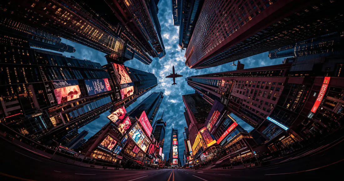 3k城市夜景壁纸|仰视霓虹摩天楼背景图片 - 酷炫震撼「哲风壁纸」 3k城市夜景壁纸|仰视霓虹摩天楼背景图片 - 酷炫震撼「哲风壁纸」