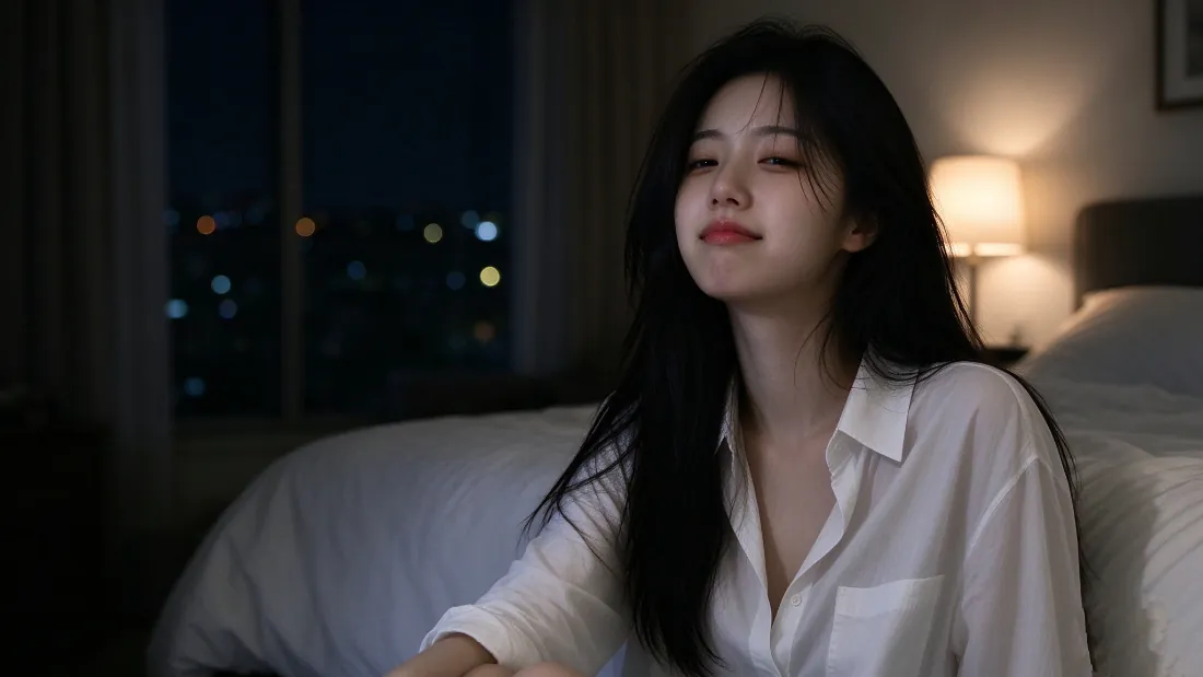 2k迷人居家美女壁纸|夜晚卧室窗边背景图片 - 慵懒松弛氛围「哲风壁纸」 2k迷人居家美女壁纸|夜晚卧室窗边背景图片 - 慵懒松弛氛围「哲风壁纸」