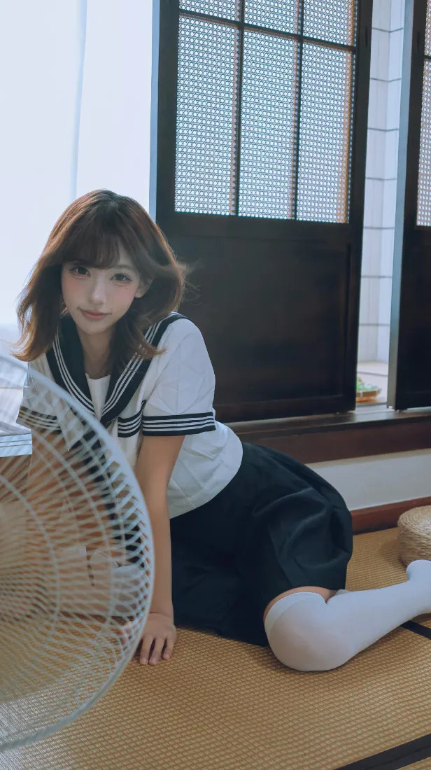水手服少女手机壁纸|榻榻米房间窗边背景图片 - 清新日系「哲风壁纸」 水手服少女手机壁纸|榻榻米房间窗边背景图片 - 清新日系「哲风壁纸」