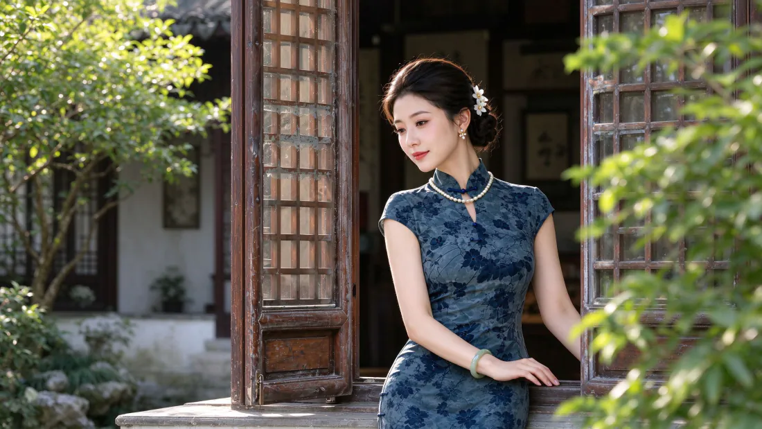 3k旗袍美女壁纸|中式庭院窗边女子背景图片 - 温婉国风「哲风壁纸」 3k旗袍美女壁纸|中式庭院窗边女子背景图片 - 温婉国风「哲风壁纸」