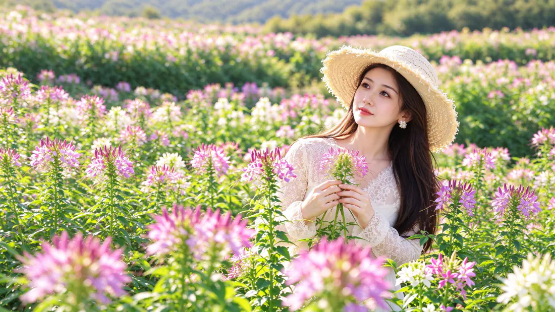 3k花海少女壁纸|粉紫花田白衣女子背景图片 - 清新治愈「哲风壁纸」 3k花海少女壁纸|粉紫花田白衣女子背景图片 - 清新治愈「哲风壁纸」
