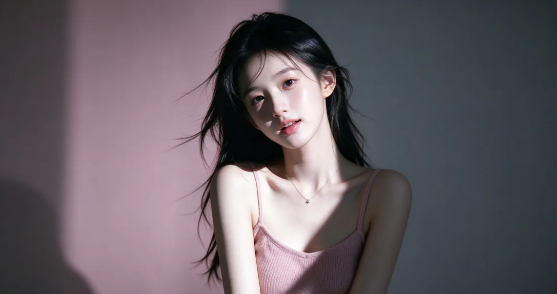 3k粉调少女壁纸|光影下长发吊带女生背景图片 - 清新氛围感「哲风壁纸」 3k粉调少女壁纸|光影下长发吊带女生背景图片 - 清新氛围感「哲风壁纸」