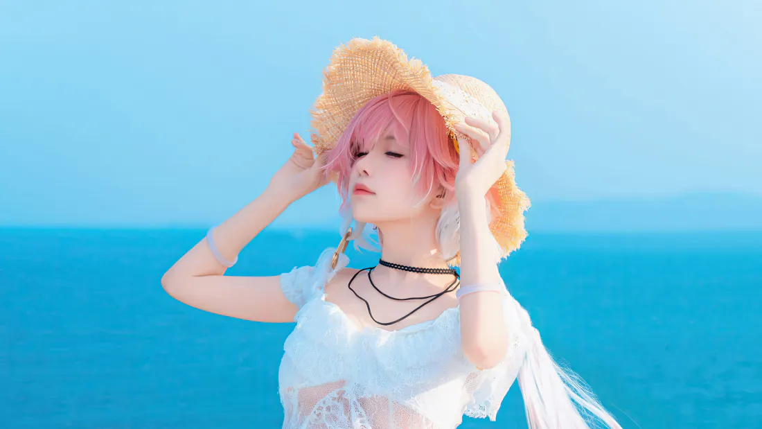 4k草帽壁纸 - 海边 - 大海 - 夏日「哲风壁纸」