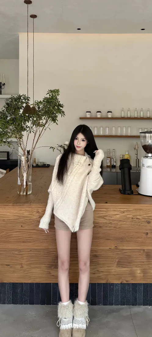 🔥手机壁纸｜咖啡馆白衣少女背景图片 - 清新日常「哲风壁纸」