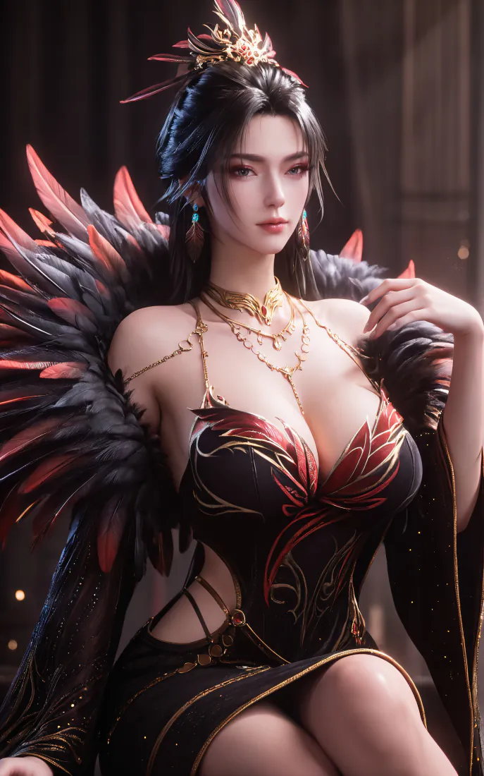 寒鸦手机壁纸|一斩苍穹黑羽华服背景图片 - 暗黑仙侠「哲风壁纸」 寒鸦手机壁纸|一斩苍穹黑羽华服背景图片 - 暗黑仙侠「哲风壁纸」