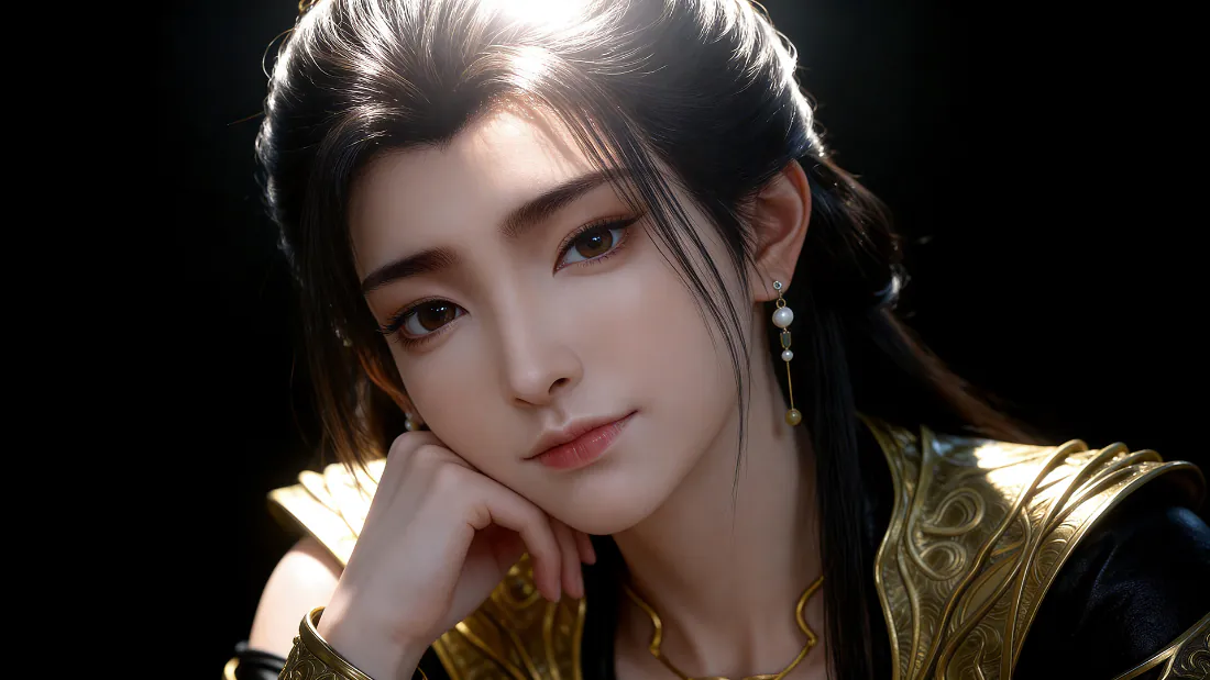 2k燕如嫣壁纸|古风黑衣金饰女子背景图片 - 暗调唯美「哲风壁纸」 2k燕如嫣壁纸|古风黑衣金饰女子背景图片 - 暗调唯美「哲风壁纸」
