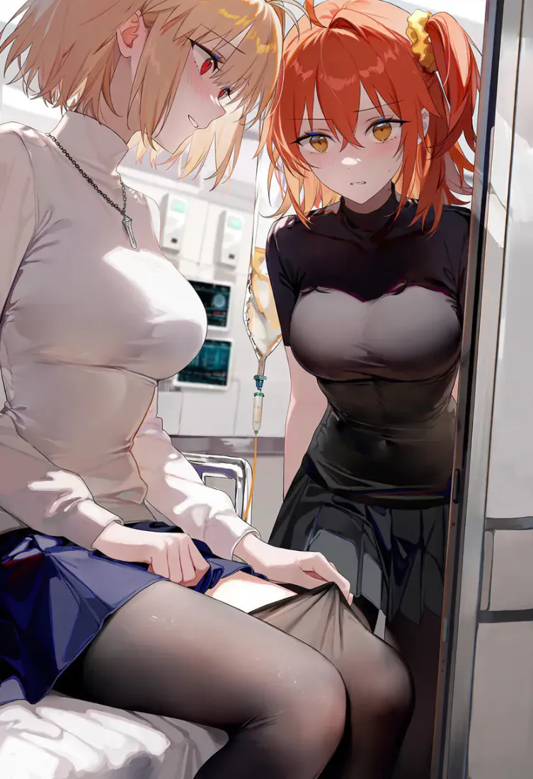 爱尔奎特藤丸立香手机壁纸|病房双少女背景图片 - 二次元同人「哲风壁纸」 爱尔奎特藤丸立香手机壁纸|病房双少女背景图片 - 二次元同人「哲风壁纸」