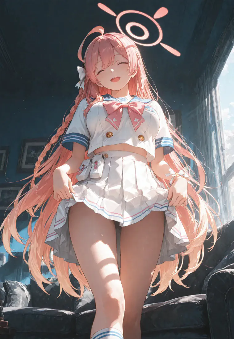 浦和花子手机壁纸|粉发水手服少女背景图片 - 治愈温馨「哲风壁纸」 浦和花子手机壁纸|粉发水手服少女背景图片 - 治愈温馨「哲风壁纸」