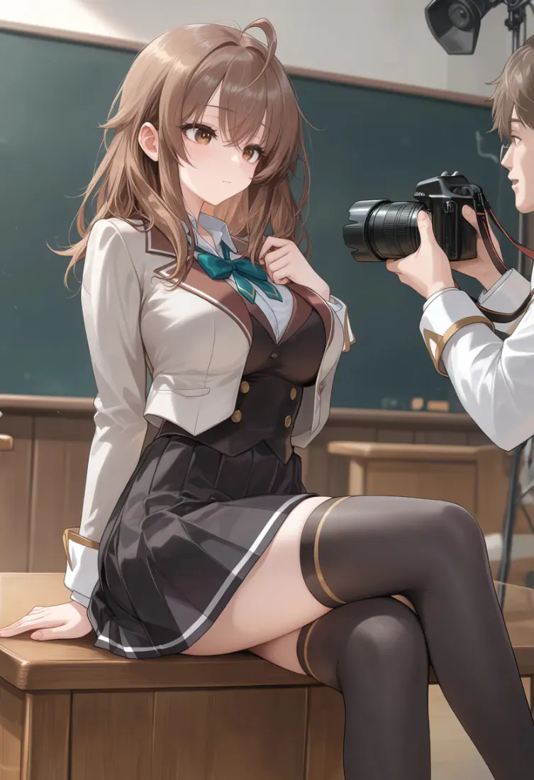动漫少女手机壁纸|教室校服少女拍照背景图片 - 清新校园风「哲风壁纸」 动漫少女手机壁纸|教室校服少女拍照背景图片 - 清新校园风「哲风壁纸」