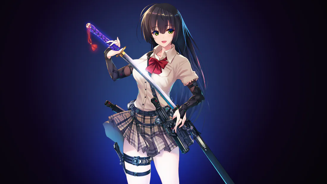 4k持武士刀少女壁纸|JK制服格裙少女背景图片 - 酷炫帅气「哲风壁纸」 4k持武士刀少女壁纸|JK制服格裙少女背景图片 - 酷炫帅气「哲风壁纸」