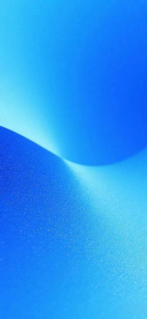 蓝色渐变抽象曲面，带细微颗粒质感，整体简洁干净。